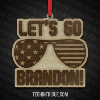 Customizable Lets Go Brandon Ornament