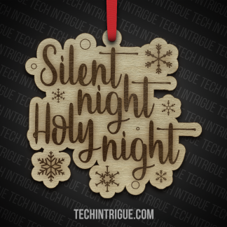 Silent Night Holy Night Ornament