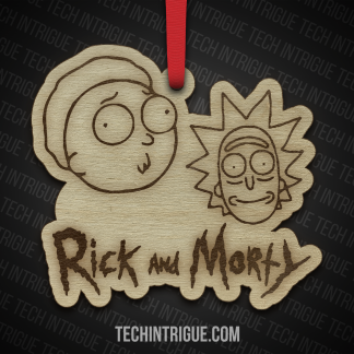 Rick and Morty Ornament