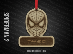 Super Hero Ornament Spiderman