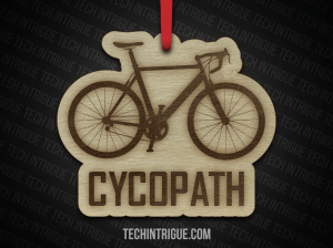 Cycopath Bike Ornament Front